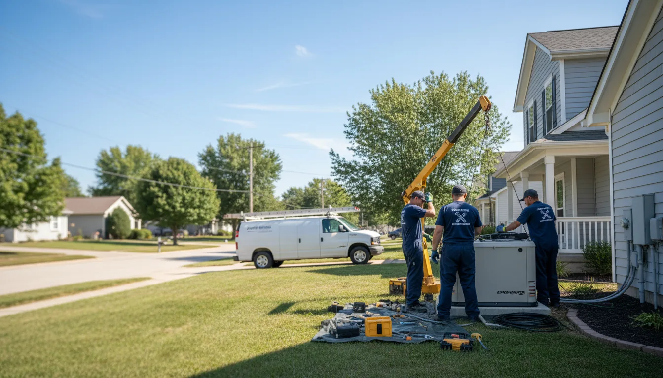 Generator Installation in Offerle, KS near me